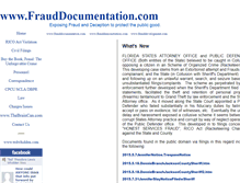 Tablet Screenshot of frauddocumentation.com